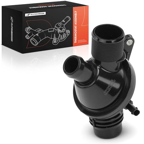A-Premium Engine Coolant Thermostat Housing Assembly Compatible with BMW
