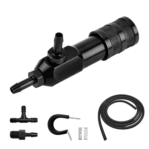 Manual Boost Controller Kit, 1-30 PSI Adjustable Closed Loop Turbo Chargers, Universal Aluminum Turbo Boost Controller for Most Petrol Diesel Engines, Car Accessories