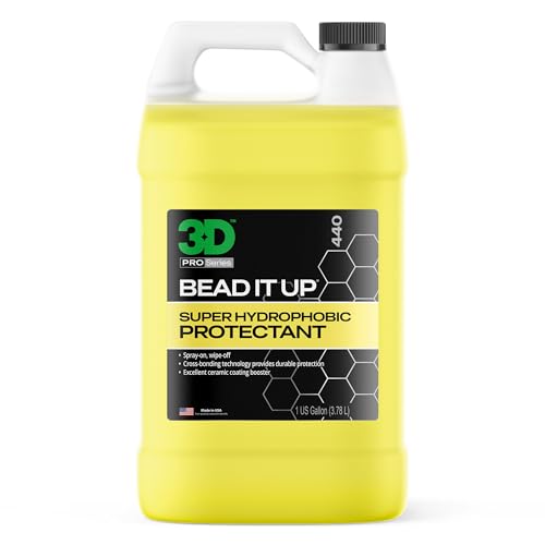 3D Bead It Up Ceramic Coating Booster Spray - Super Hydrophobic Bead Maker - Polymer Paint Protectant & Sealant 1 Gallon - size: Gallon