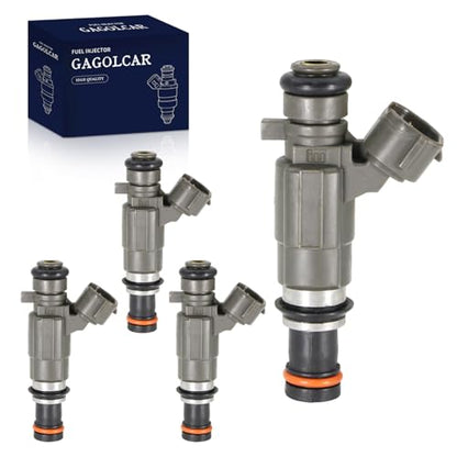 4-Pack Fuel Injectors Set | Compatible with Subaru Forester Impreza Baja Legacy Outback 2002-2006 2.5L H4| Replaces FJ658 16600AA15A 0280155954 - size: 4 X FJ658