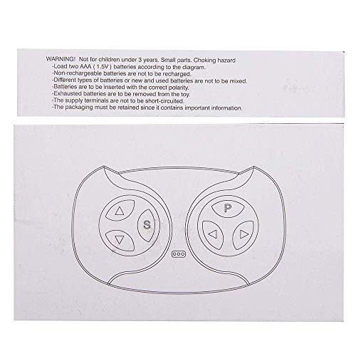 JR1810RX 5 Pin Children's Electric Car 2.4G Bluetooth Remote Control and Receiver Kit Controller Control Box Accessories for Replacement Parts