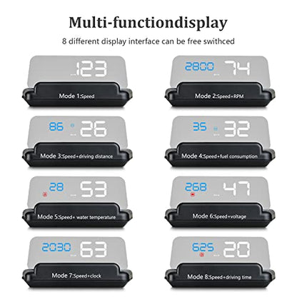 Heads up Display for Cars,Digital Speedometer for Car,OBD2 Gauge Display