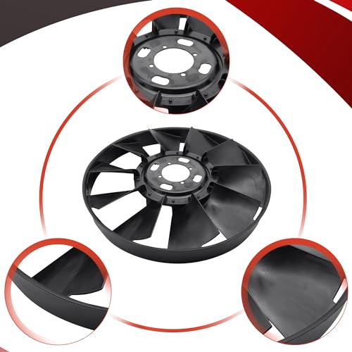 PartsFlow Engine Radiator Cooling Fan Blade - color: For GMC