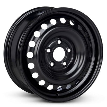 15x6 in Steel Wheel Rim 5 Lug 114.3mm 46/1.81"mm Offset 67.1mm CB| Powder-Coated Black finish Fits 2010-2012 Kia Soul | New OEM Replacement | 529102K030 - size: 15x6 - Fits Kia Soul 2010-2012