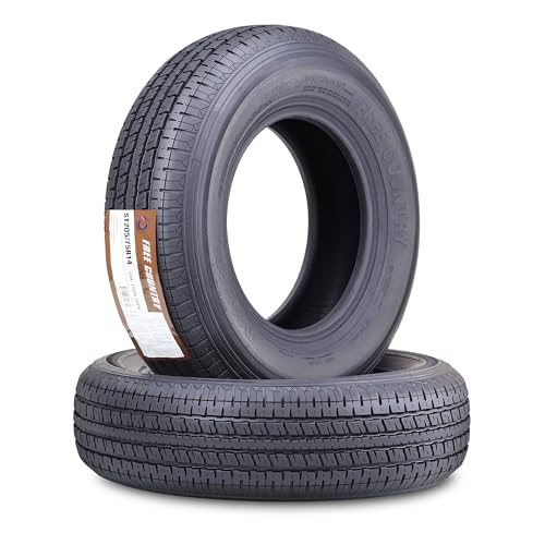 Free Country HD Trailer Tire ST205/75R14 10Ply LR E 109N w/Scuff Guard, PK2