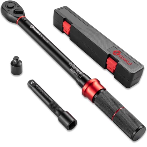 3Pcs 1/2" Drive Torque Wrench Set 10-180Ft.Lb for Car Motorcycle - style: Set 1/2"DR.10-180 Ft.Lb