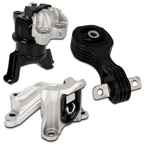 Front & Rear Engine Mount Kit Motor Mount - size: For 2012-2013 Honda Civic