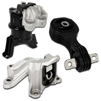 Front & Rear Engine Mount Kit Motor Mount - size: For 2012-2013 Honda Civic