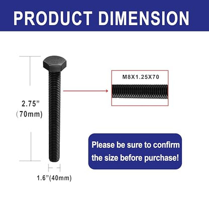 Primary and Secondary Drive Clutch Puller Tool for Can Am Commander/Renegade/Defender/Outlander/Maverick 330/400/450/500/570/800/850/1000 R Max (M12×1.75/M14×1.5/M8×1.25)