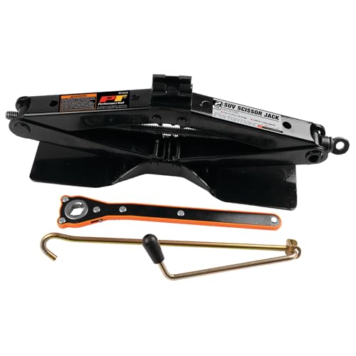 Performance Tool W1622 2 Ton SUV Scissor Jack with Ratchet Wrench - style: Scissor Jack