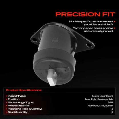 A-Premium Front Right Engine Motor Mount Compatible with Honda, Acura