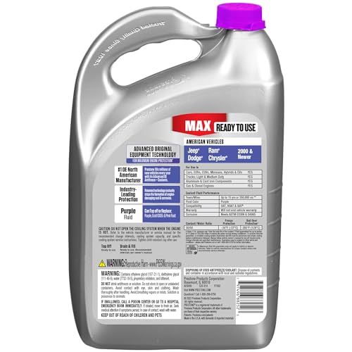 Prestone AF6900 Cooling System Antifreeze Ready to Use, 1 Gallon, Pack of 6