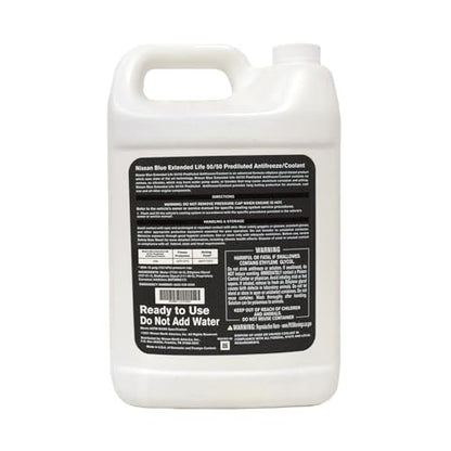 Nissan Genuine Fluid 999MP-L25500P Blue Long Life Antifreeze/Coolant - 2 Gallons