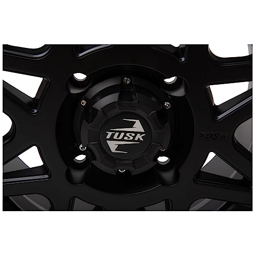 4/156 Tusk Tintic Wheel 14x7 4.0 + 3.0 Matte Black For Yamaha Wolverine RMAX 2 1000 Sport 2022