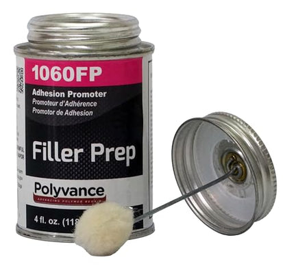 Polyvance Filler Prep Adhesion Promoter for Plastic, 4 fl. oz. with Built-in Dauber