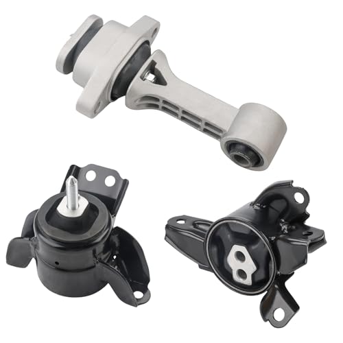 Engine Motor Transmission Mount Replacement for 14-19 Kia Soul 1.6L 2.0L - size: 3PCS-Compatible with 2014-2019 Soul 1.6L& 2.0L