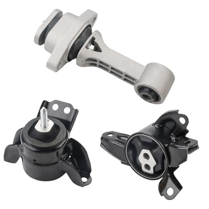 Engine Motor Transmission Mount Replacement for 14-19 Kia Soul 1.6L 2.0L - size: 3PCS-Compatible with 2014-2019 Soul 1.6L& 2.0L