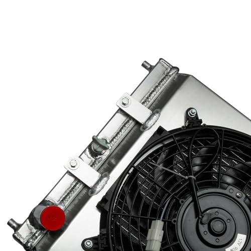 3 Row Radiator Shroud Fan For Honda Civic DEL SOL Integra 1992-00 - size: 3 Row Radiator+Shroud Fan(MT)