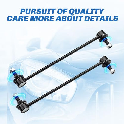 Front and Rear Sway Bar Links Compatible With 2007-2016 Honda CR-V L4 2.4L Sway Bar End Links K750297 K750151 K750156 - size: K750297, K750151, K750156