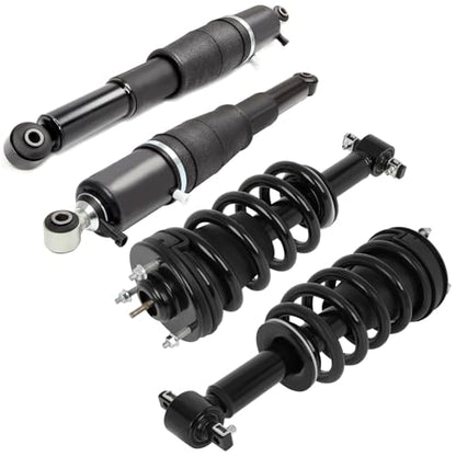 Front+Rear Air Suspension Strut Fit For Cadillac for Escalade 2007-2013 for Cadillac for Escalade ESV 2007-2012 for Escalade EXT 2007-2012 Shock Struts Suspensions Front15886465