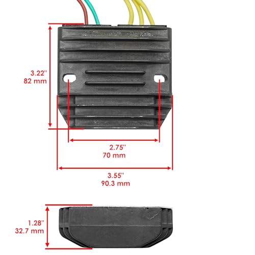 Caltric Stator & Regulator Rectifier & Gasket Compatible With Honda Cbr1000Rr Cbr-1000Rr Cbr1000 Rr 2006 2007