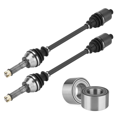 Youxmoto Rear CV Axle Wheel Bearing for Polaris 2013-2018 Ranger XP 900 (Non High-Lift), 2017-2018 Ranger CREW XP 1000 (Non HST), Ranger 570 Full Size 2015/570-6 2016; Drive Half Shaft for 1332947 - size: 2*Rear Axle+bearing