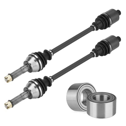 Youxmoto Rear CV Axle Wheel Bearing for Polaris 2013-2018 Ranger XP 900 (Non High-Lift), 2017-2018 Ranger CREW XP 1000 (Non HST), Ranger 570 Full Size 2015/570-6 2016; Drive Half Shaft for 1332947 - size: 2*Rear Axle+bearing