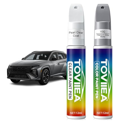Titanium Gray Matte(Y3G) Touch Up for Hyundai - color: (Y3G)Titanium Gray Matte for 2025 TUCSON Hybrid