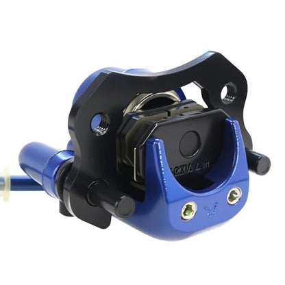 PRO BAT Rear ATV Brake Kits with Brake Master Cylinder Caliper Disk Rotor - color: Blue