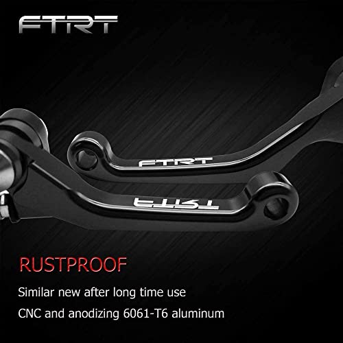 Pivot Dirt Bike Brake Clutch Levers Compatible with KLX140 2008-2021, KLX140L 2008-2020, KLX140G 2017-2020, KLX140R KLX140RF 2021; Black - color: Black, size: KLX140/KLX140L/KLX140G/KLX140R/KLX140RF