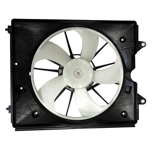 Partsflow Engine Cooling Fan Assembly Compatible with 2018-2023 Honda Odyssey V6 3.5L 190155MRA01 - color: For Honda Odyssey