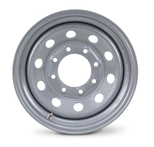 WINDA Trailer Tire & Wheel ST235/80R16 10-Ply E 124L w/8X6.5 Silver Mod Rim - size: ST235/80R16 /8x6.5
