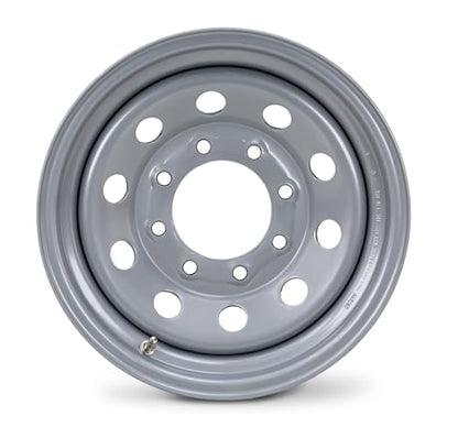 WINDA Trailer Tire & Wheel ST235/80R16 10-Ply E 124L w/8X6.5 Silver Mod Rim - size: ST235/80R16 /8x6.5