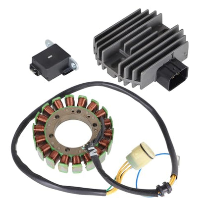 labwork Stator Regulator Rectifier Replacement for Honda Foreman 450 TRX450 2002-2004 Replacement for 31120-HM7-014 31600-HN0-671 30300-HA0-033