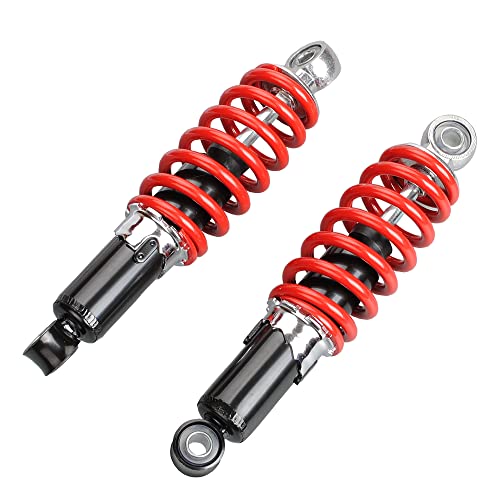 2PCS 210-230-250mm Front Shock Absorber Shocker Suspension for Quad ATV Dune Go Kart quad bike motorcycle spring damping (250mm) - size: 250MM