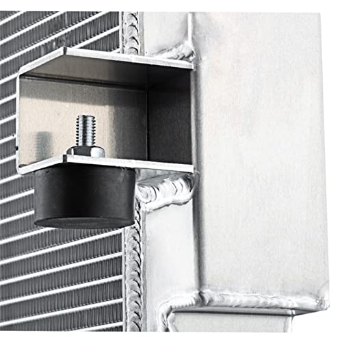4 Row Aluminum Radiator Shroud Fan Relay Compatible with Dodge Ram 2500 3500 4500 6.7L L6 Diesel 2010-2012 Radiators