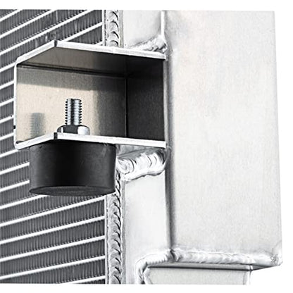 4 Row Aluminum Radiator Shroud Fan Relay Compatible with Dodge Ram 2500 3500 4500 6.7L L6 Diesel 2010-2012 Radiators