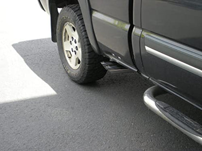 Flowmaster 17395 American Thunder Cat-Back Exhaust Kit 3 Inch Aluminized Steel 3 Inch Stainless Tips Compatible with 1999-2007 Classic Chevy Silverado GMC Sierra 1500 4.8L 5.3L Extended Cab Short Bed
