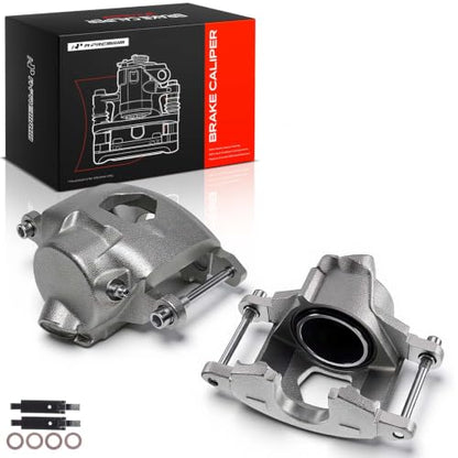 A-Premium Disc Brake Caliper Assembly Without Bracket - style: Front Driver and Passenger