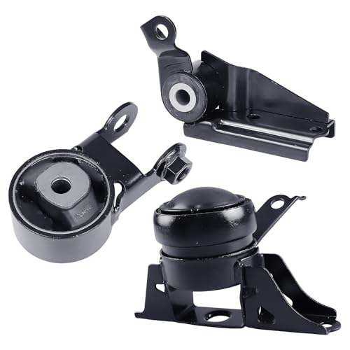 3PCS Engine Motor Mount Set Compatible with Yaris 1.5L L4 2007-2017 - size: 2007-2017 Yaris