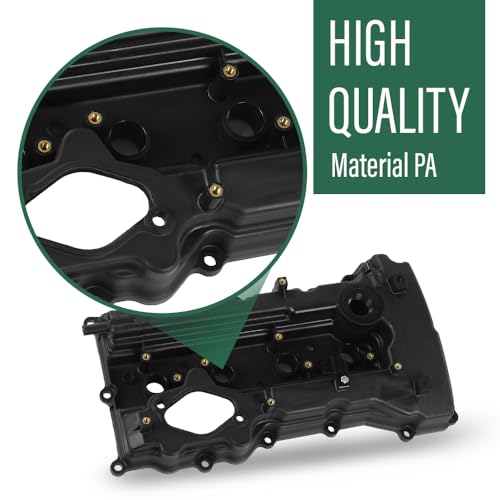 LQI Engine Valve Cover w/Gasket, Black 224102G710 - size: Fit Tucson 2014-2015/Kia Optima 2011-2016