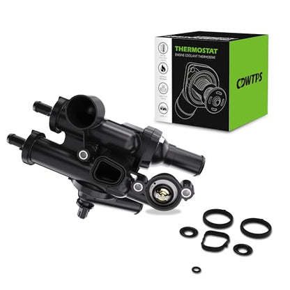CDWTPS 902319 Engine Coolant Thermostat Housing Assembly fit for DODGE JEEP - size: 902-319