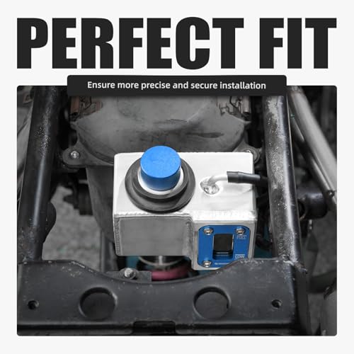 NICECNC Cooling Reservoir Expansion Tank Aluminum, Blue - color: Blue