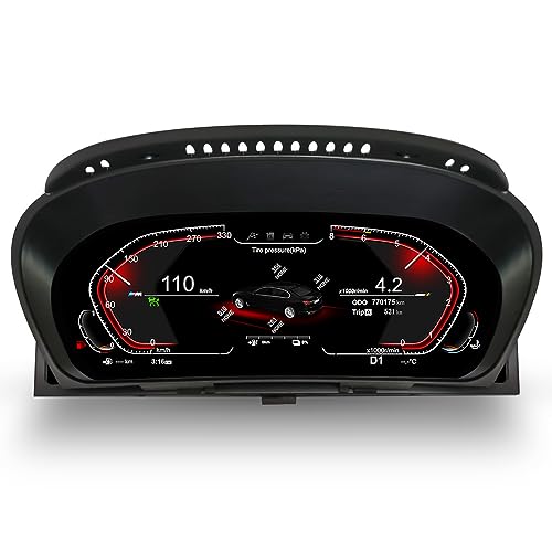 12.3 Inch Digital Gauge Cluster Virtual Cockpit for BMW X6 E71 E72 2007-2013 LCD Instrument Dashboard Speedometer Screen Panel Head Unit