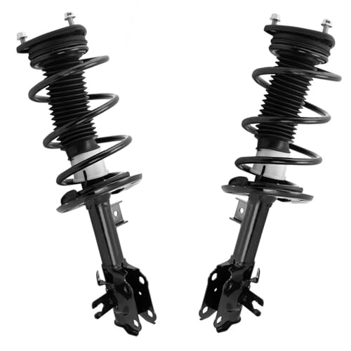 Detroit Axle - 4pc Front Struts Kit for 2014 2015 2016 2017 2018 Mazda 3 - size: 4CQ472415/Big Kit