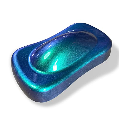 LiME LiNE Color Changing Basecoat Maker Pigment Powder, Automotive Grade Basecoat (Chameleon - Green/Purple/Blue) - color: Chameleon - Green/Purple/Blue