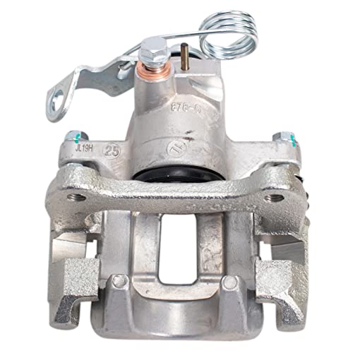 TRQ Rear Brake Caliper Set Zinc Coated Brackets Hardware - color: Replacement, size: CLA31946