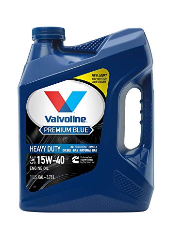 Valvoline Premium Blue SAE 15W-40 Diesel Engine Oil 1 GA, Case of 3 - size: 1 GA, Case of 3, style: 15W-40