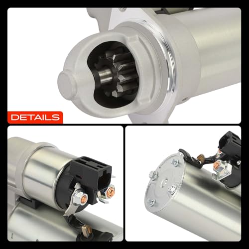 A-Premium Starter Motor, 12V 1.2KW 11 Teeth CW, Compatible with Hyundai
