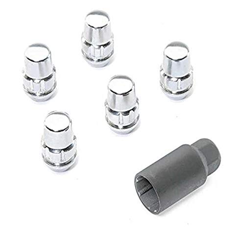 Gorilla Automotive Products 71481NB5 5 Wheel Lock Compatible with Jeep JK 3/4 Hex. - size: 1/2-20